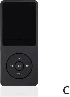 Immagine prodotto di Lettore MP3 da 1,8 pollici con jack audio da 3,5 mm Funzionamento intuitivo del menu per gli studenti che guidano lo sport Nero