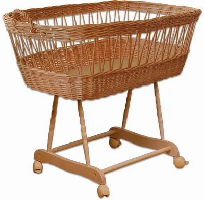 Produktbild von Stubenwagen-Set mit Ausstattung, XXL-Bollerwagen, komplett, 6 Modelle wählbar, rosa/weiß