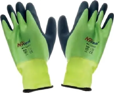 Produktbild von Hufa Fliesenleger Nylon Handschuhe grün L/9