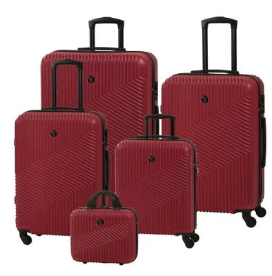 Produktbild von Reisekoffer BERTOO Milano – rotes 5-teiliges Set