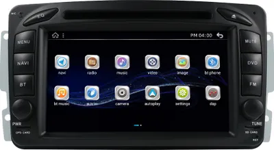 Produktbild von für Mercedes Benz C CLK Viano A-W168 W203 E-Klasse (W210) G-Klasse (W463) ML (W163) SLK (W170) Viano und Vito (W639) 7" Android 13 Autoradio Carplay