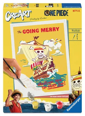 Obrázok produktu pre Sada na maľovanie "One Piece CreArt"