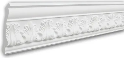 Produktbild von PROFHOME 150198 Eckleiste aus Polyurethan Deckenleiste Stuckleiste 2 m