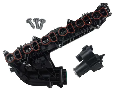 Produktbild von Ansaugkrümmer - Ansaugbrücke mit Stellmotor - Für N57 325d 330d 525d 530d 535d 730d 740d - E90 E91 F10 F11 F01 F02 F07 - OEM 11617800088 11618511363