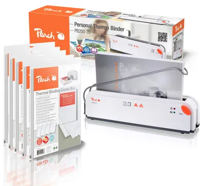 Image de Machine de reliure thermique pour feuilles A4 - démarrage rapide - temps de reliure : seulement 1 minute - une
