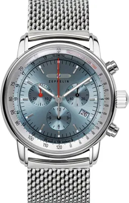 Produktbild von Zeppelin 8886-M3 Herrenuhr LZ 14 Marine Chronograph