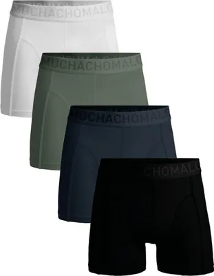 Produktbild von Muchachomalo Herren Boxershorts – 5er Pack – Bambusfaser & Stretch – Atmungsaktive Unterwäsche – Größe L - U-BAMBOO1010-05