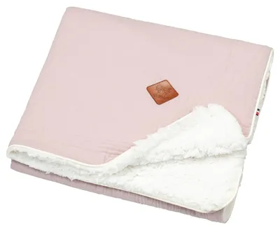 Image de Pour enfants, couverture Jeanne - 70 x 100 cm - Rose | par SEVIRA KIDS