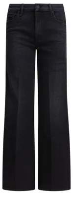 Imagen del producto de Pantalón vaquero para mujer, color negro, algodón, corte regular - talla 26