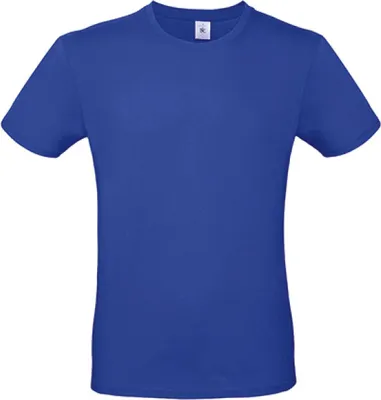 Produktbild von B&C TU01T | Herren T-Shirt E150 / -100  - Farbe: Cobalt Blue - Größe: XS