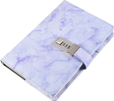Produktbild von Tagebuch mit Schloss Diary – A5 Tagebuch, lila, kreative Studenten-Tagebuch