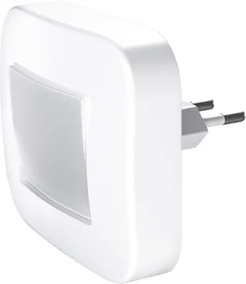Produktbild von Osram Lunetta Hall, Stecker-Nachtlicht, Weiß, Kinderzimmer, IP20, 3000 K, 3 lm