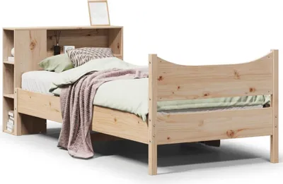 Obrázok produktu pre vidaXL Posteľ z masívu bez matraca 75x190 cm borovicové drevo