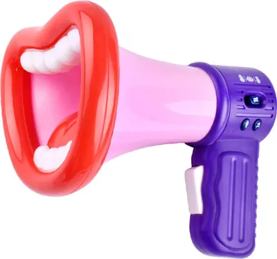 Obrázek produktu pro Novinka Horn Toy Voice Changer Hlasitý reproduktor Hlas měnící se reproduktor Zesiluje zvukový efekt Megafon Dětský dárek