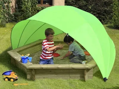 Produktbild von Sonnenschutz / Sonnensegel Laura flexibel mit UV-Schutz