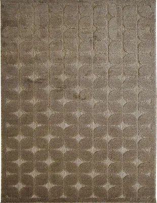 Obrázok produktu pre Koberec do interiéru a exteriéru s reliéfnym vzorom, 120 x 170, béžový