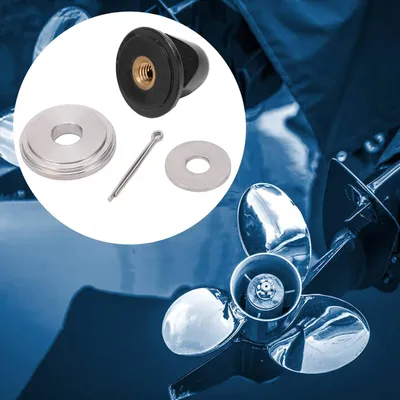 Produktbild von Upgrade Propellerkits für Außenbordmotor 6L5-45616-00 4-6 PS - Motorpropeller Installationshardwarekits inklusive Moerbusring