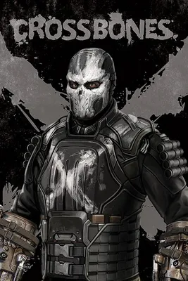 Zdjęcie produktu dla Kapitan Ameryka: Wojna bohaterów – Crossbones – 61 x 91,5 cm – Plakat