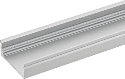 Produktbild von SIGOR 1m Aufbauprofil Flach 12
