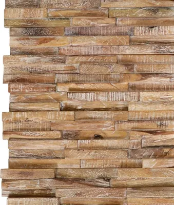 Immagine prodotto di Pannelli per Pareti 10 pz 1,01 m² in Legno Massello di Teak