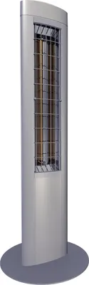 Produktbild von Etherma Z1 Stand-Infrarotstrahler, 1.4 kW, titan, IP24