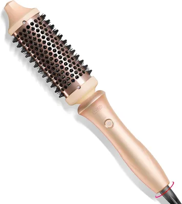 Zdjęcie produktu dla Thermobrush 43 mm, szczotka do loków Styler do naturalnych loków i wydmuchiwania, gorąca szczotka Gorąca okrągła szczotka do prostowania i objętości dla długich i krótkich włosów