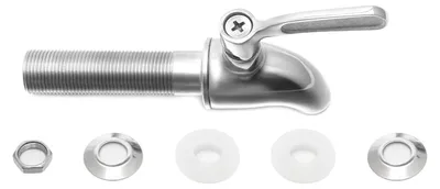 Edelstahl-Zapfhahn für Getränkespender, 16-18 mm