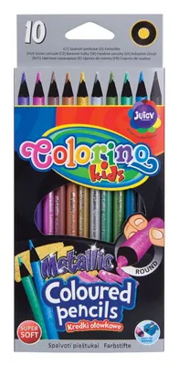 Zdjęcie produktu dla Colorino, Kredki ołówkowe, 10 kolorów
