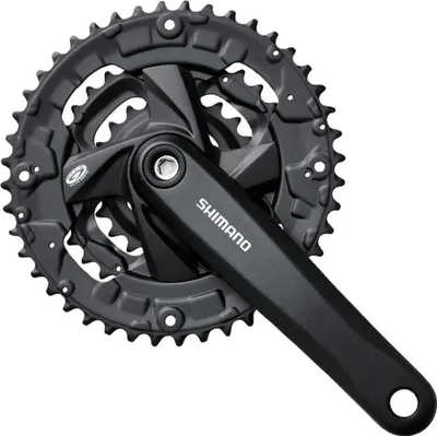 Obrázek produktu pro Sada klik Shimano Acera M371 104/64 BCD, černá, 175 mm / 44/32/22 zubů, černá, 175 mm
