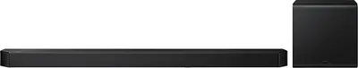 Zdjęcie produktu dla Samsung Q-series HW-Q810GF, 5.1.2 kan., DTS 5.1, DTS Digital Surround, DTS:X, Dolby Atmos, Dolby TrueHD, Adaptacyjny, Standardowy, Rozszerzenie dźwięku przestrzennego, Game Pro, Bezprzewodowy, Czarny, AAC, AIFF, FLAC, LPCM, MP3, OGG, WAV