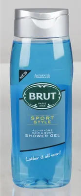 Produktbild von Faberge Brut Brut Sport Style Gel De Ducha 500ml Spray