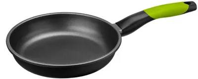 Produktbild von BRA A121450, Rund, Allzweckpfanne, Schwarz, Grün, PTFE, Aluminium, Gas, Induktion