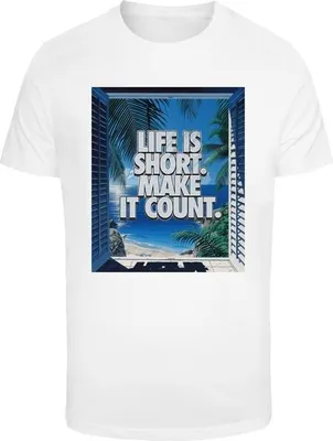 Immagine prodotto di Mr. Tee Life's Short Tee bianco - M