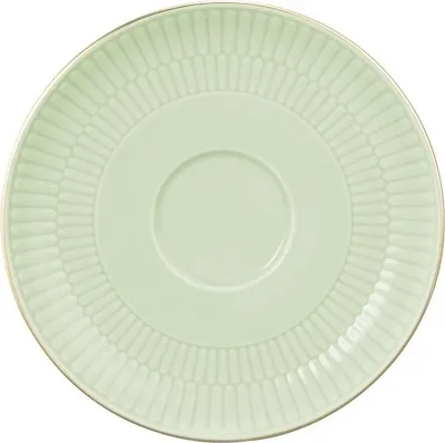Produktbild von Seltmann Weiden Amina seladon/Goldrand Kombi-Untertasse groß 16 cm