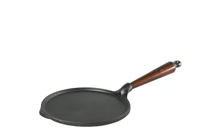 Produktbild von Skeppshult Pfannkuchenpfanne 23 cm Holzgriff aus schwedischer Buche 0031T