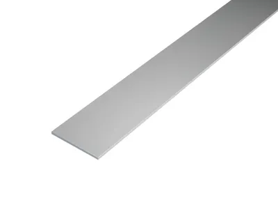 Obrázek produktu pro W4/1 Plochý profil ACARA, hliník elox stříbro, 20 mm, 2 m