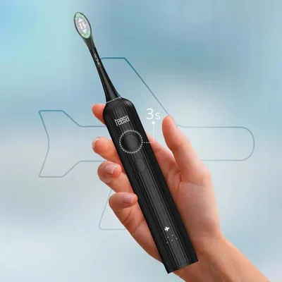 Productafbeelding van Teesa TSA8082 Sonic Elite sonische tandenborstel, 65 dB, zwart