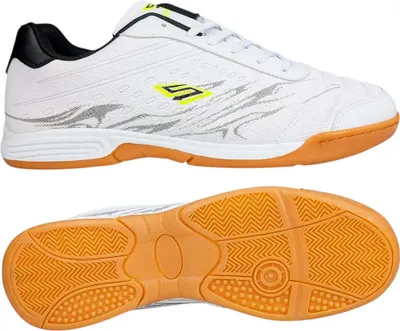 Produktbild von Herren Hallenschuhe Jungen Fußballschuhe Sportschuhe Palidi Weiß Gr.44