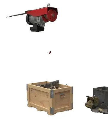 Image de Treuils électriques, capacité de levage de 500 kg à 1000 kg, hauteur de 12 mètres, marque Rot