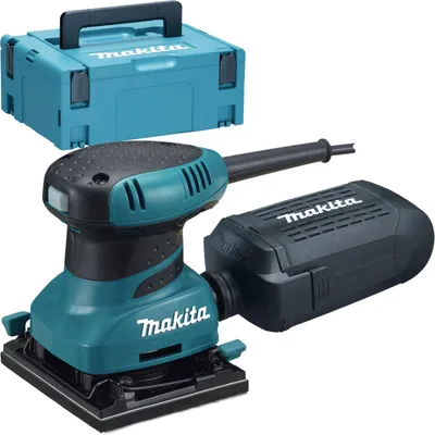 Image de Makita BO4555J Ponceuse vibrante de paume Velcro 200 W en MAKPAC