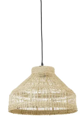 Produktbild von Pendelleuchte - Braun - Seegras - 45 x 120 cm - 1-flammig