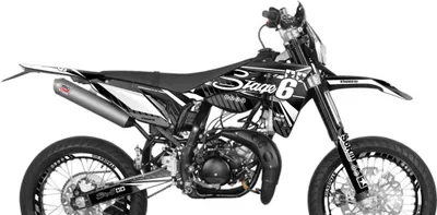 Produktbild von Stage6 Deco Grafikset Weiß für Sherco Sm-r 50 nach 2018