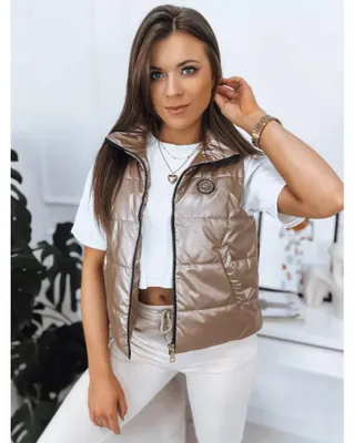 Immagine prodotto di Giacca Weste DSTREET TY3443, colore beige, taglia XXL