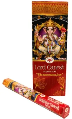 Produktbild von Green Tree Räucherstäbchen "Lord Ganesh" Hexa 20St.