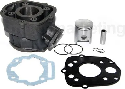Produktbild von 50 CCM Zylinder KOLBEN KIT Set KOMPLETT für Aprilia RS 50 abBj2006 SCHWARZ Zylinderkit