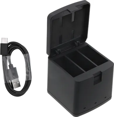 Produktbild von DF-GDB900UH Ladegerät Kompatibel mit [GoPro] AHDBT-901, Hero 10, Hero 11, Hero 12, Hero 9 Ersetzt ADBAT-001, ADBAT-011, SPBL1B