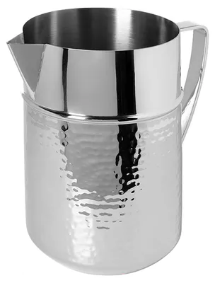 Produktbild von FINK Wasserkrug NASSAU - Karaffe aus Edelstahl poliert, silberfarben, 1,5 Liter, H 17 cm, für innen und außen