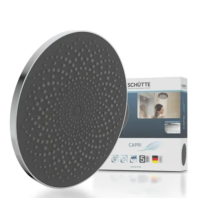 Produktbild von Regendusche Kopfbrause CAPRI mit Samtstrahltechnologie Chrom/Anthrazit