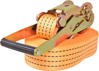 Obrázok produktu pre vidaXL Napínacie popruhy s račňou 10 ks 2 tony 8 m × 50 mm oranžová