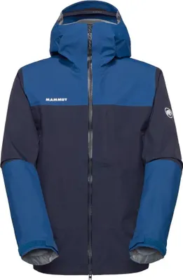 Produktbild von Alto Guide HS Hooded Jacket Men - Hardshelljacke mit 3?Lagen DRY?Tour für Bergsteiger - Mammut, Farbe:marine-tschiel, Größe:3XL